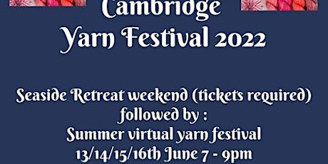 Cambridge Summer Yarn Festival tickets