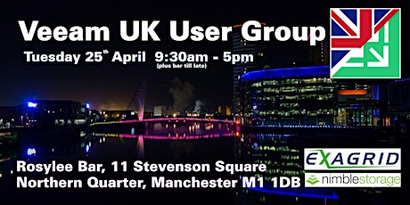 Veeam UK User Group - Manchester Event primary image