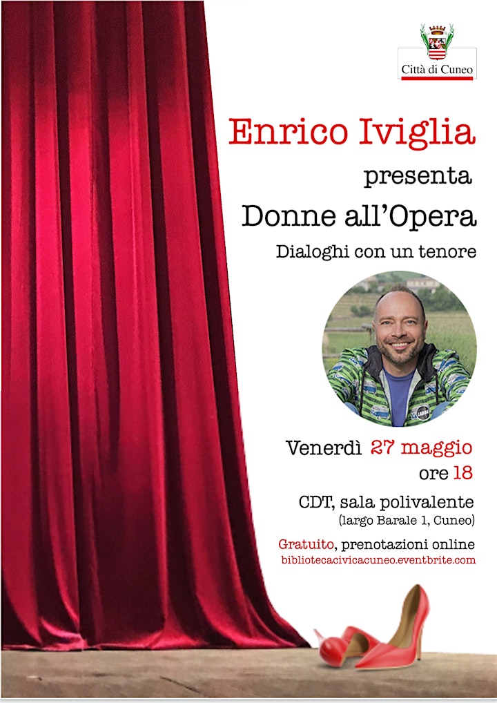 Immagine Enrico Iviglia presenta "Donne all'Opera. Dialoghi con un tenore"