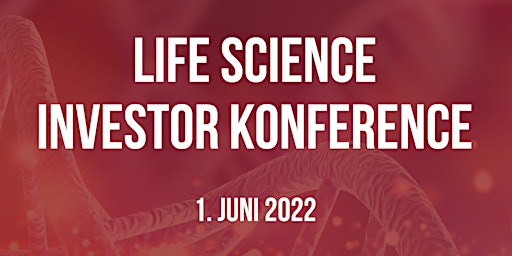 Life science investor konference den 01/6 2022