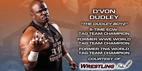 WWE ECW Star D'Von  Dudley to Appear at Slamdown Orlando Florida 06/12/2022 tickets