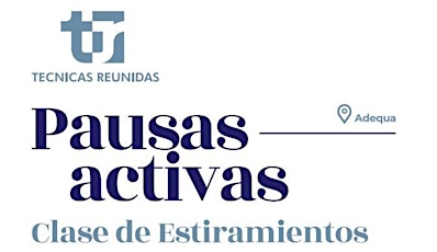 Clase de Estiramientos - VivaGym - Técnicas Reunidas tickets