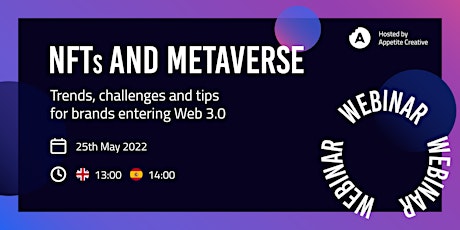 NFTs and Metaverse: Trends, challenges and tips for brands entering Web 3.0 biglietti