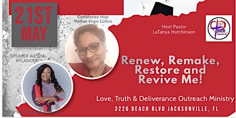 Copy of Renew, Remake, Restore and Revive Me! Womens Conference tickets
