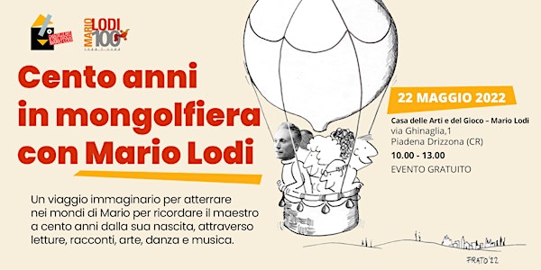Cento anni in mongolfiera con Mario Lodi. Ricordare il Maestro ai 100 anni.