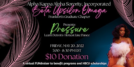 Pressure: A Virtual FUNdraiser  ~ Learn the hottest line dance out! tickets