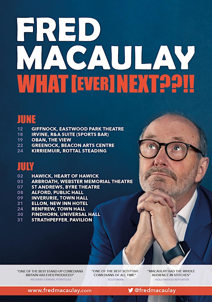Fred MacAulay: What[Ever] Next Tour image