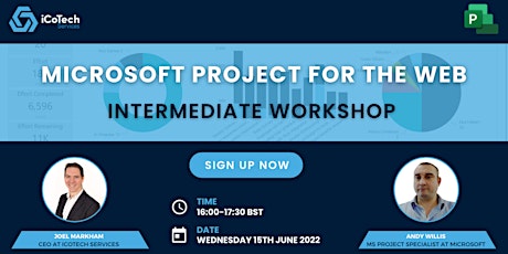 Microsoft Project for the Web Intermediate Workshop entradas