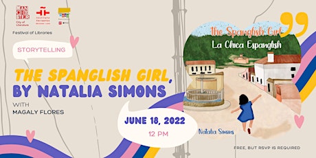 Festival of Libraries Storytelling: 'The Spanglish Girl', by Natalia Simons tickets