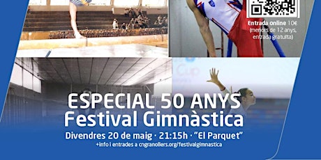 Imagen principal de Festival Gimnàstica Artística 2022 *ESPECIAL 50 ANYS!*