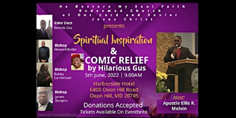 Spiritual Inspiration & Clean Comic Relief Fundraiser tickets