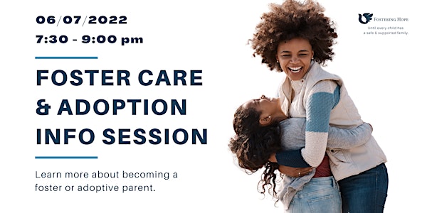 Foster Care & Adoption Virtual Information Session