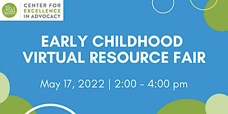 Early Childhood Virtual Resource Fair tickets