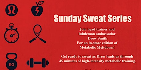 Sunday Sweat Series: Metabolic Meltdown edition primary image