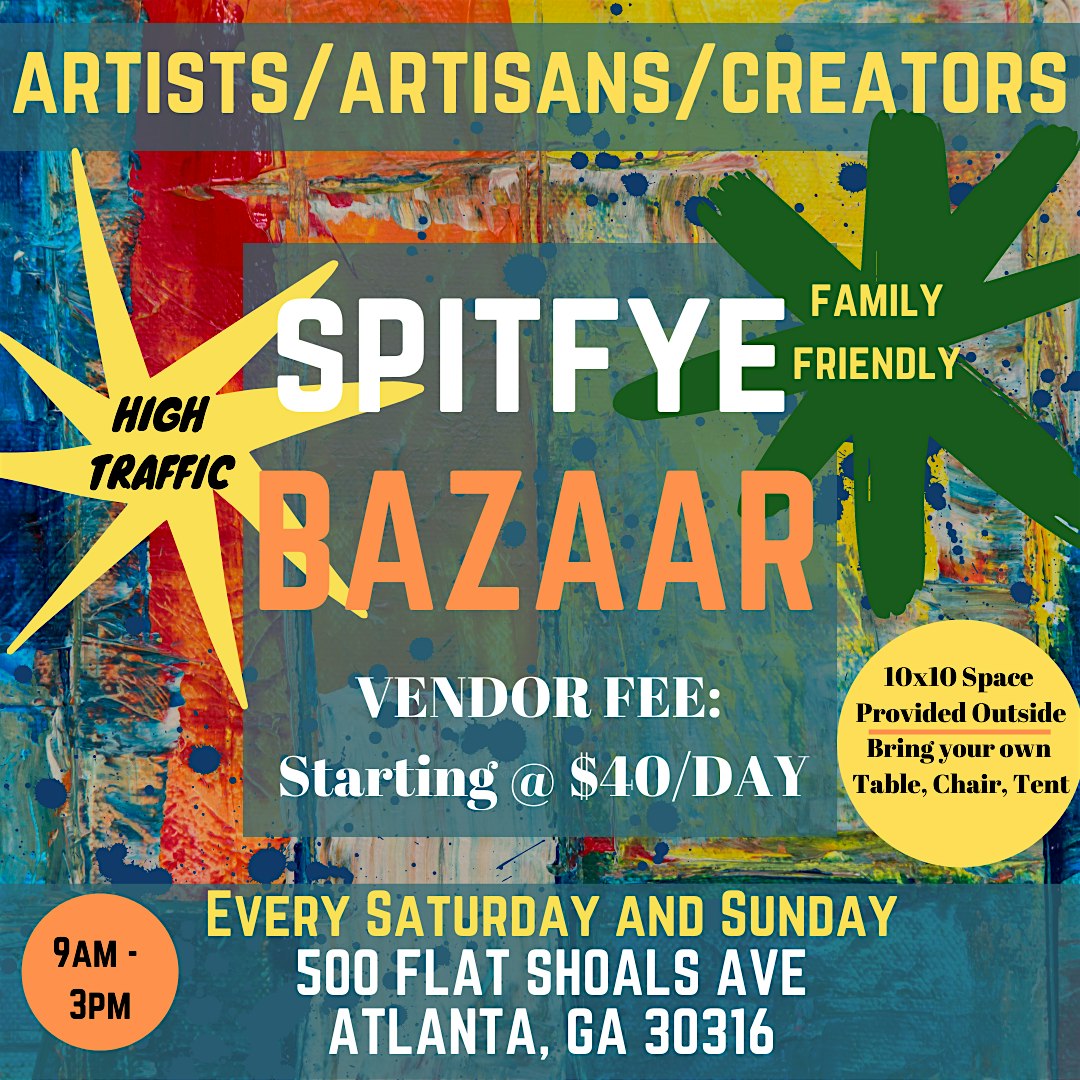 SPIT FYE Bazaar (Pop Up Shop)