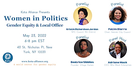 Women in Politics: Gender Equity & Local Office tickets