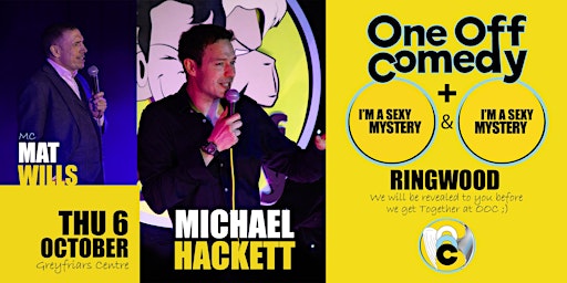 One Off Comedy Special @ Greyfriars CC - Ringwood!