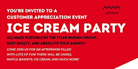 Customer Appreciation - Ice Cream Party tickets