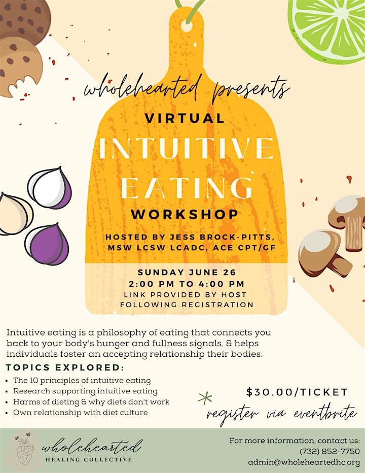 Virtual Intuitive Eating Workshop image