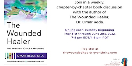 The Wounded Healer Book Discussion with author Dr. Omar Reda. tickets