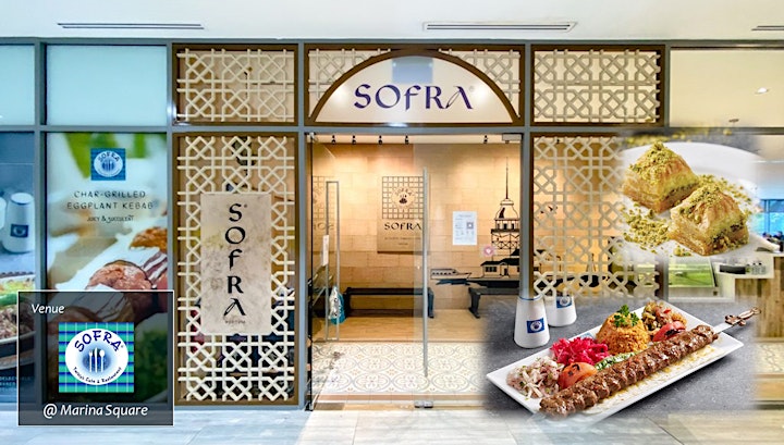 Lunch Socials for 10 @ Sofra Turkish Cafe, Marina Sq | Age 25 to 40 Singles image
