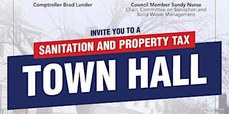 East Brooklyn Sanitation and Property Tax Town Hall tickets