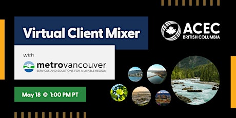 2022 Virtual Client Mixer with Metro Vancouver tickets