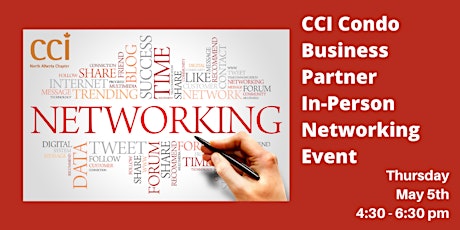 Condo Business Partner In-Person Networking Event