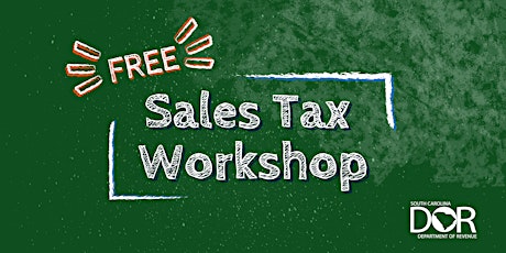 Sales Tax Workshop tickets