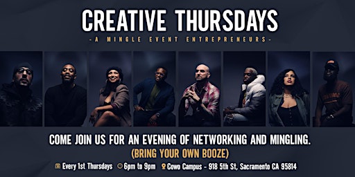 Creative Thursdays Mingle Event