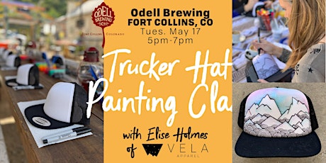 Trucker Hat Painting Class - Odell Brewing Company tickets