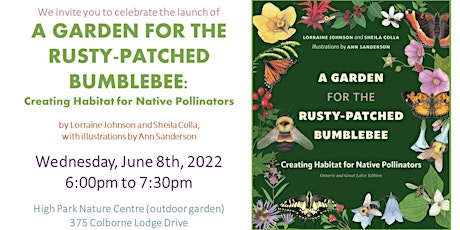 Book launch: "A Garden for the Rusty-Patched Bumblebee" tickets