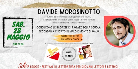 Davide Morosinotto biglietti