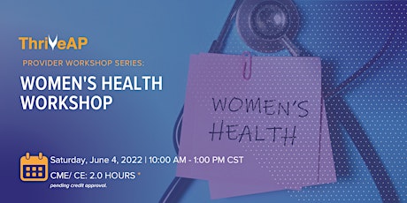 Women's Health Workshop billets