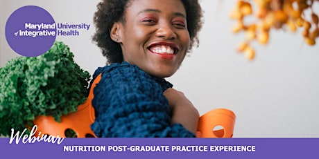 Webinar | Nutrition Post-Graduate Practice Experience biglietti