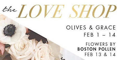 Valentine's Day Flower Bouquet Pop-Up with Boston Pollen || Olives & Grace  primary image