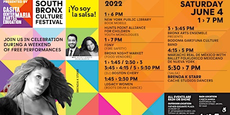 South Bronx Culture Festival biglietti