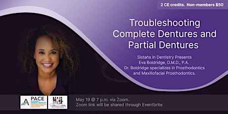 Troubleshooting Complete Dentures and Partial Dentures tickets