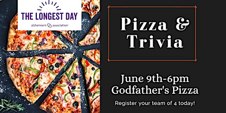 Pizza and Trivia- The Longest Day Alzheimer's Fundraiser primary image