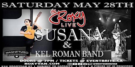 SUSANA W/ KEL ROMAN BAND tickets