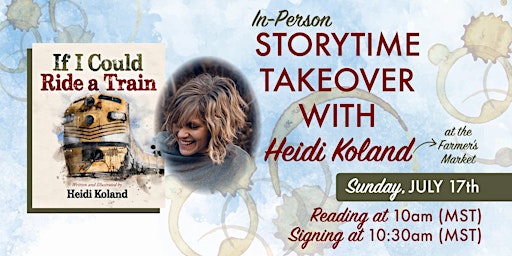 Heidi Koland Storytime Takeover at the Farmer's Market!