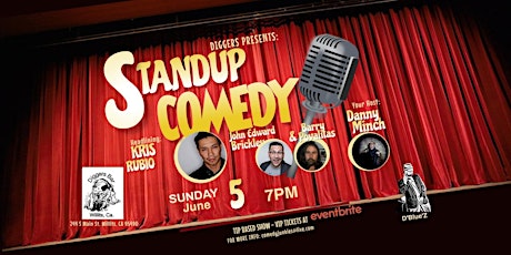 Diggers Presents: Stand-up Comedy night with KRIS RUBIO tickets