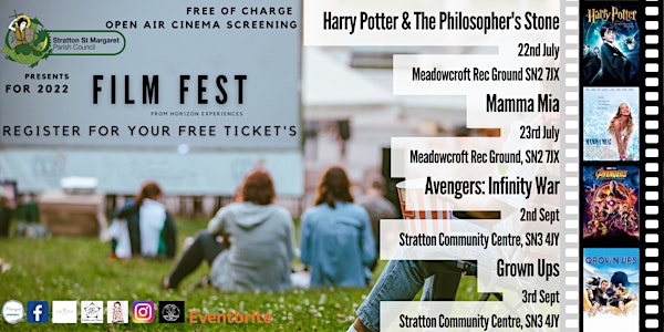Harry Potter and The Philosopher's Stone Free Open Air Cinema