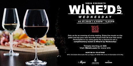 Wine'd Up Wednesday @ 18bin tickets