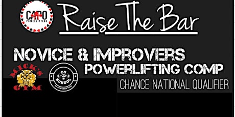 Raise The Bar Powerlifting Competition tickets