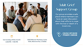 FREE Adult Grief Support Group (In-person)