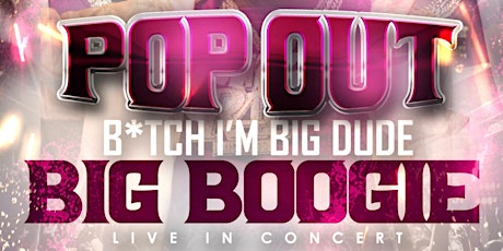 POP OUT PARTY W/ BIG BOOGIE PERFORMING LIVE [18 & UP] tickets