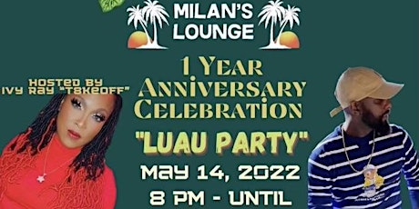 Luau Party: 1 Year Anniversary for Milan's Lounge