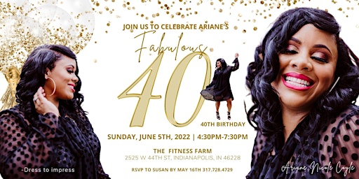 Ariane's 40th Birthday Party
