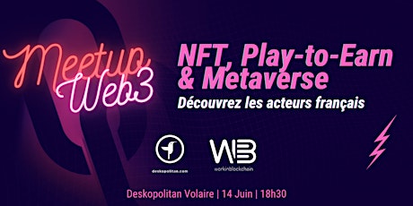Meetup Web3: NFT, Play-to-Earn & Metaverse tickets